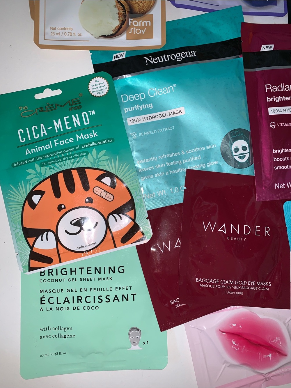 Huge Lot Mixed Skin Care Face Beauty Products Approx 37 Face Mask / Eye Masks - Picture 5 of 10